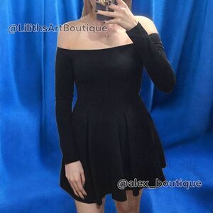 Windsor Off The Shoulder Skater Dress(C019)-Size S for Women